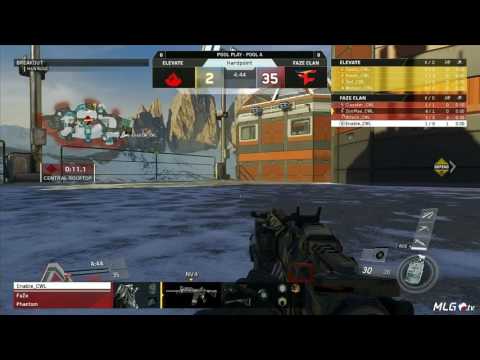 Faze vs elevate Game 1 | Cod MLG Vegas 2016 | Faze Clan vs Team eLevate | Cod Infinite Warfare