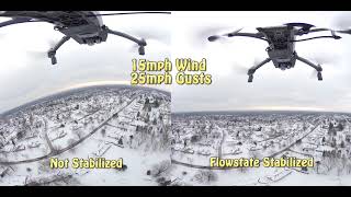 Insta 360 One X Stabilization vs No Stabilization Test (Hung From Drone)