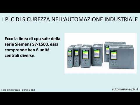Corso d'automazione industriale: i PLC di sicurezza parte 2 di 2