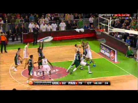 Euroleague: Union Olimpija-Panathinakos (85:84-OT)