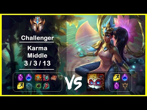KR Challenger Replays Middle Karma vs Heimerdinger Ep.3600