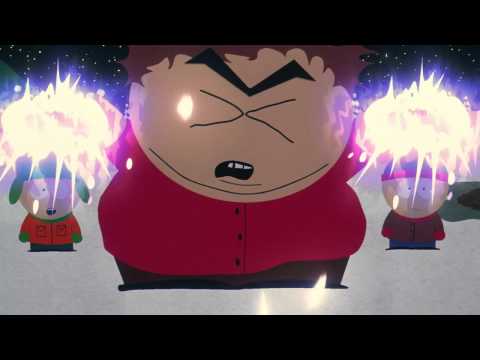 Cartman epic lightning bolt shooting cuss scene Bigger Longer & Uncut