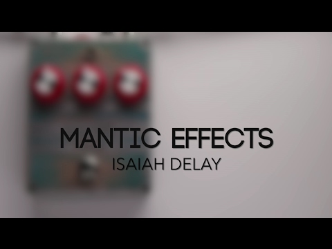 Mantic Isaiah Delay Pedal - As New Condition image 5