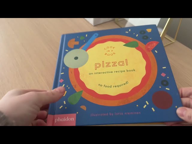Vídeo relacionado con Pizza!: An Interactive Recipe Book (CHILDRENS BOOKS)