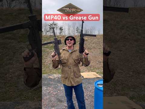 MP40 vs M3 Grease Gun. Which is better?