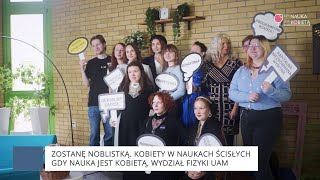 “Zostanę Noblistką. Kobiety w naukach ścisłych” - konferencja z cyklu Laboratorium Kobiet UAM