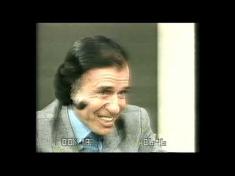 Menem recién elegido en el programa de Neustadt y Grondona