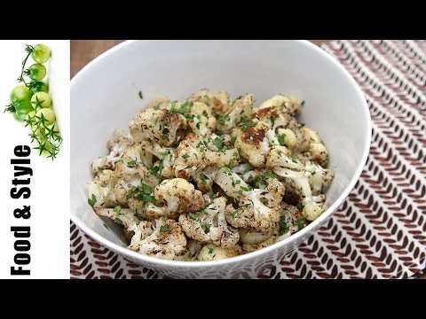 Roasted Cauliflower with Za’atar & Lemon