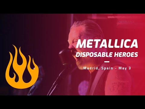 Hip Hop Head Reacts To Metallica: Disposable Heroes (Madrid, Spain - May 3, 2019) | Reaction