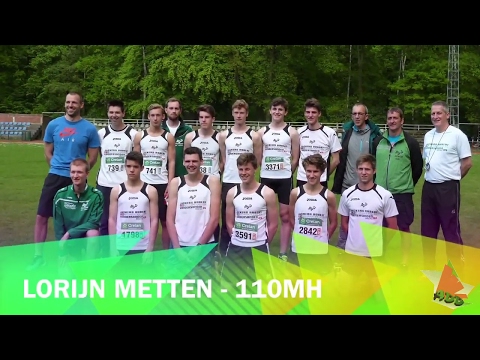 BvV AC Heren Brasschaat - Lorijn Metten - 110mH