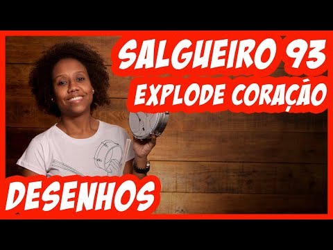 Willow Drawing 1993 - Heart Explodes - Tambourine on the drums