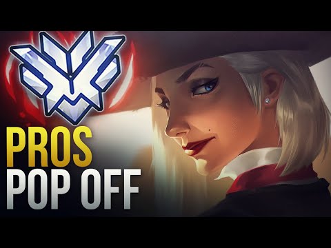WHEN PROS POP OFF #4 - Overwatch Montage