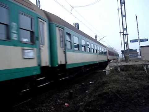 EU07 z Sołą odjeżdża z Zawiercia