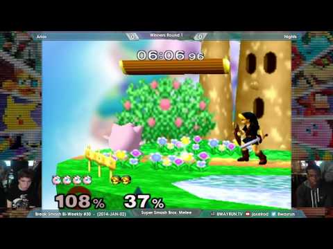 Break Smash #30   SSBM W1   Arias VS Nights