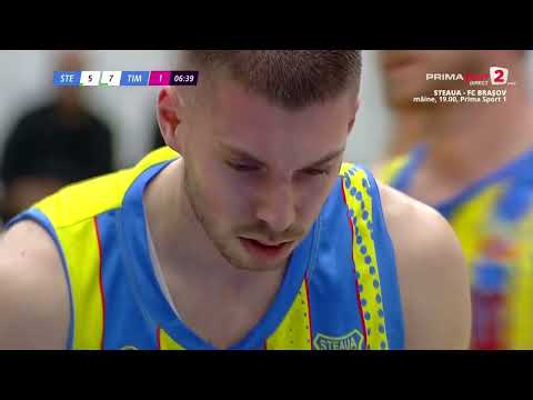 Liga Naţională de baschet: Steaua - SCM Timişoara 81-90