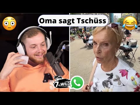 Oma verabschiedet sich von Trymacs vor 7vsWild😳👀😂