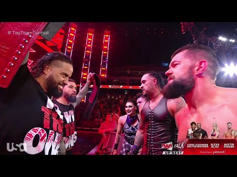 The Usos confronts The Judgment Day - WWE RAW 1/9/2023