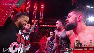 The Usos confronts The Judgment Day - WWE RAW 1/9/
