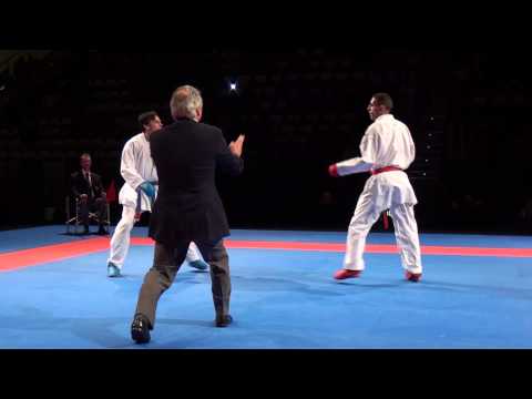 Karate1 PL, Almere 2014 - KOUSSEKSOU vs. POKORNY - Kumite male -67 FINAL