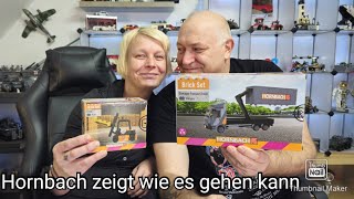 Klemmbausteine von Hornbach®, kann der LKW und der Stapler mit anderen Herstellern mithalten?