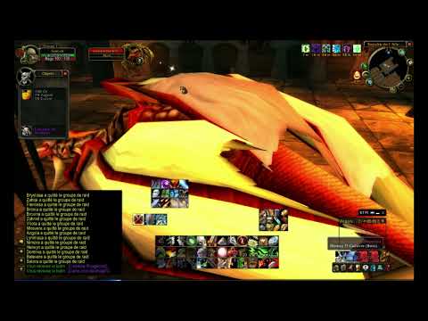 WoW Solocraft BWL - Vaelastrasz the Corrupt kill No VIP Horde Side
