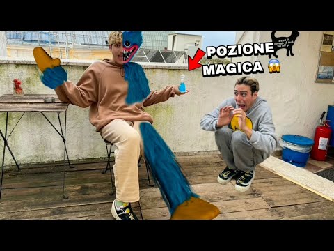 VINCI SI È TRASFORMATO IN HUGGY WUGGY! HA BEVUTO LA POZIONE!! *che paura*