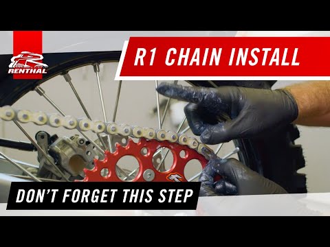 How to Cut, Install and Adjust Renthal R1 Works Chain : Learn From the Pros • Renthal Tech Tips