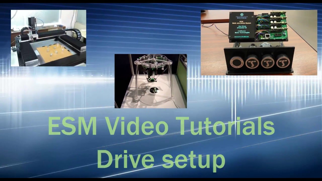 Technosoft Tutorial: Drive Setup using EasyMotion Studio