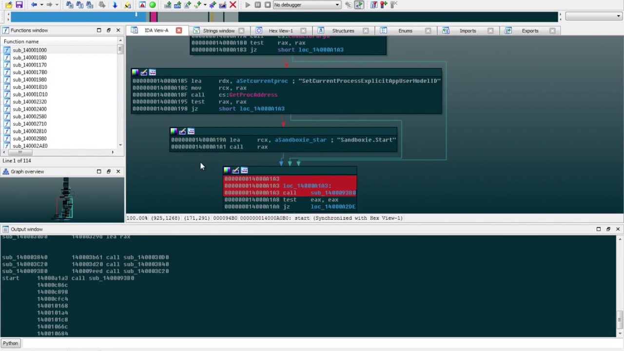IDAPRO Python Script   Chains