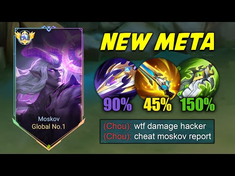 MOSKOV META LIFESTEAL WITH BURST BUILD 2025 (the most powerful build) - MLBB