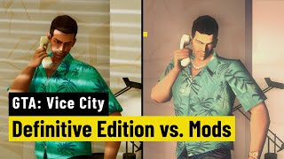 GTA: Vice City | Definitive Edition vs. Vice Cry Reborn Mod