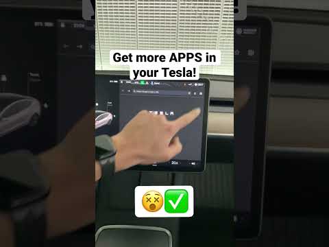 How to get more APPS in your Tesla! #tesla #apps