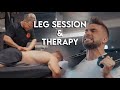 BRUTAL LEG WORKOUT & RECOVERY ROUTINE