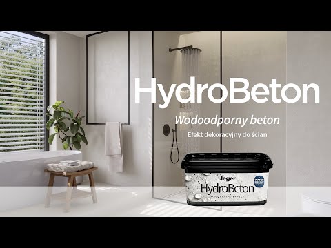 💡Film instruktażowy - Jeger HydroBeton - Wodoodporny efekt betonu na ścianę - DIY