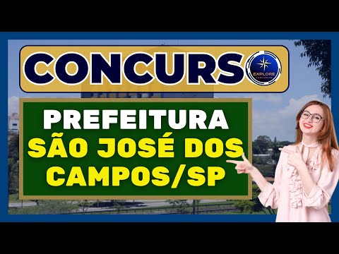 🚨 Concurso Prefeitura de São José dos Campos SP: Oportunidade para professores de diversas áreas.