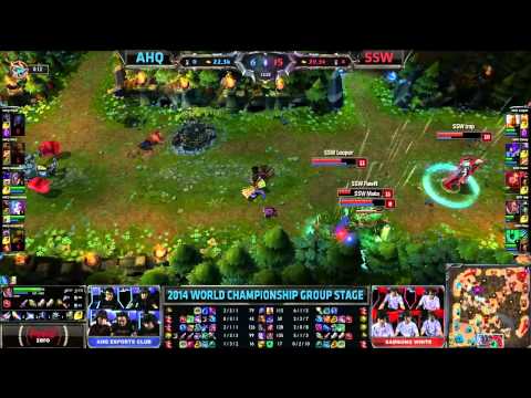 ahq vs SSW (20.09.2014) | LoL World Championship 2014