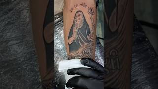 🔥 Maa Meldi Tattoo Design | Powerful Goddess Tattoo Idea | Trending 2025 #tattoo #tattooartist
