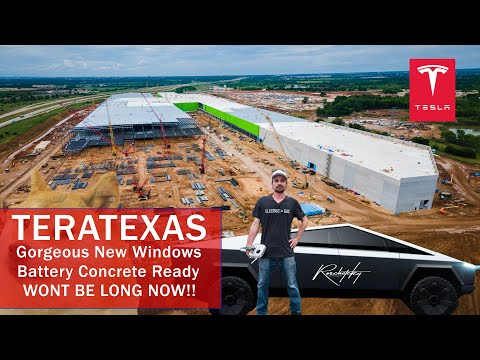 #ElonMusk #Tesla #TeraTexas #GigaTexas Drone Update - Another Busy Day of Construction
