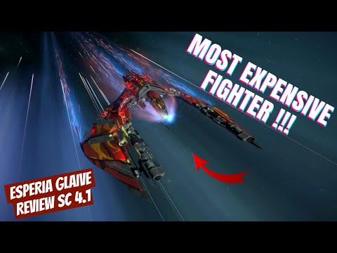 Esperia Glaive – The Most Expensive Fighter in Star Citizen!