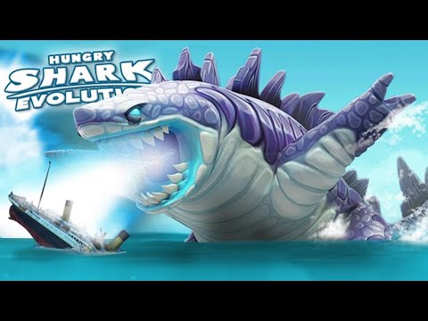 ALL GODZILLA MOVIE & TRAILER IN HUNGRY SHARK & HUNGRY DRAGON [4K] Shin Sharkjira