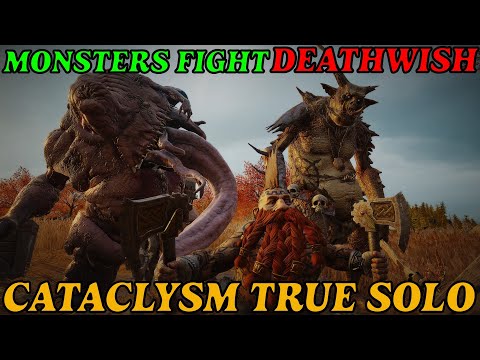 Slayer - Cataclysm Deathwish True solo - Monsters fight Compilation