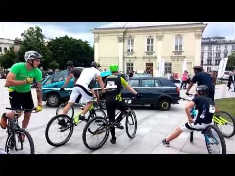UCI Trials World Cup Round 1. Krakow - Elite 26" Warm Up