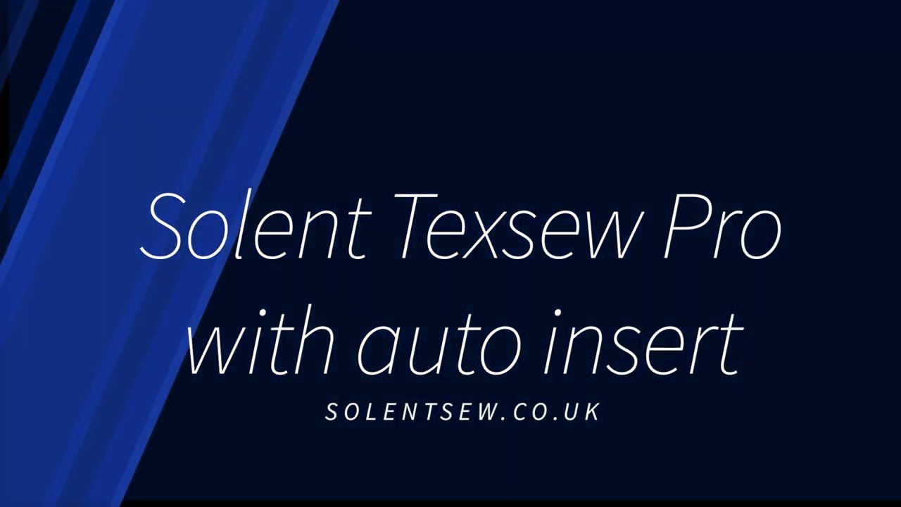 Solent Tesxew Pro with auto insert and cut