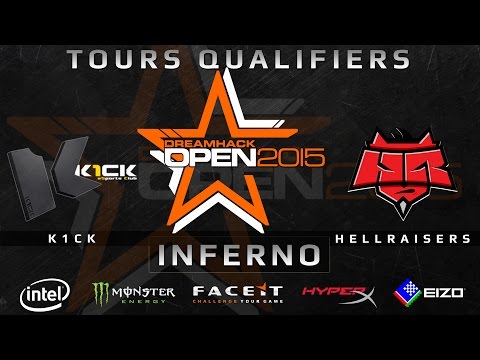 K1ck vs HellRaisers - Inferno (Dreamhack Open 2015 Tours Qualifiers)