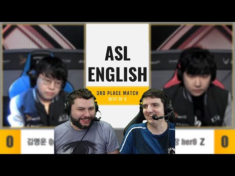 [ENG] ASL Season11 3rd Place Match Queen vs herO (Tastosis)