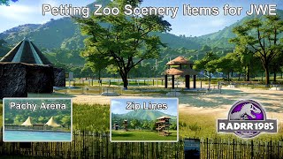 Petting Zoo Scenery Items for JWE