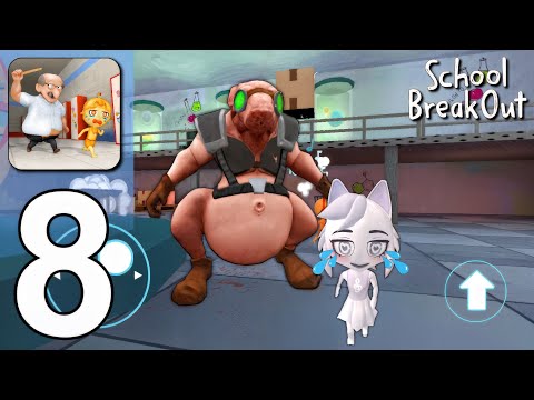 School Monster Breakout Obby - Big Update New Level Gameplay Walkthrough Part 8 (Android, iOS)