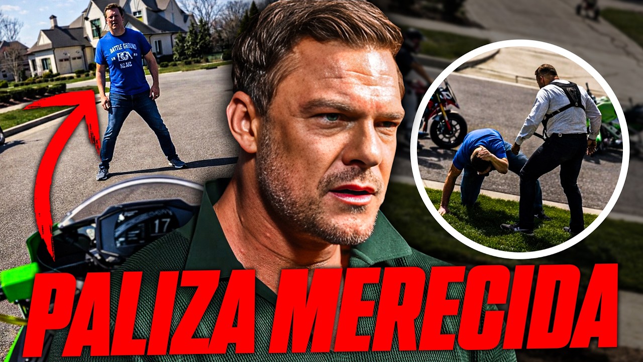 ¡La P4LIZ4 de Alan Ritchson al VECINO es MERECIDA!