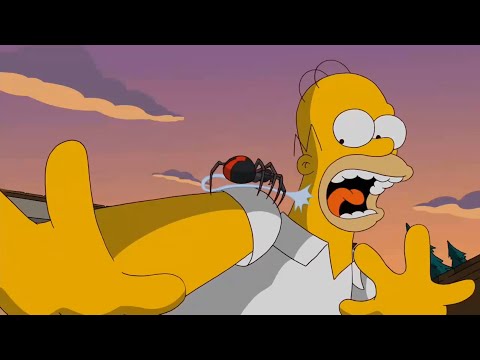 辛普森一家》--荷馬會變成蜘蛛 (The Simpsons - Homer will turn into a spider)