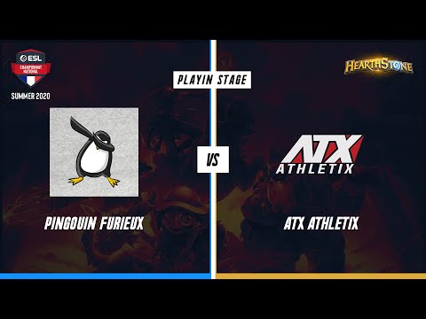 PINGOUINS FURIEUX VS ATX ATHLETIX - PLAYIN STAGE - ESL ECN SUMMER 2020